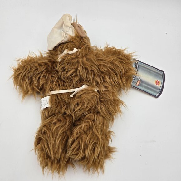 1988 Alf Alien Productions Plush Polyester Cookin With Alf Apron Brown Pre-Owned - Picture 2 of 6